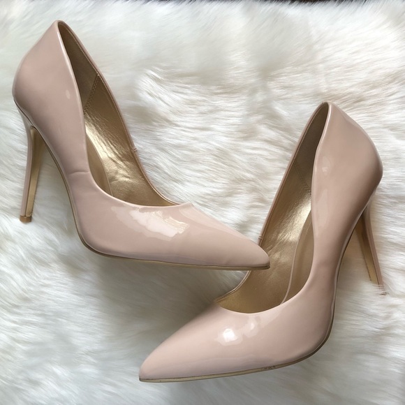 Not Just a Pump Shoes - NOT JUST A PUMP Light Nude Heels size 11